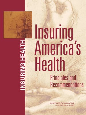 cover image of Insuring America's Health